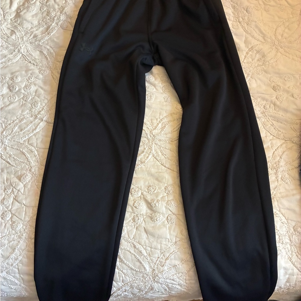 UNDER ARMOUR Men's Fleece Sweatpants, #1373360-001, Black, Poly Small